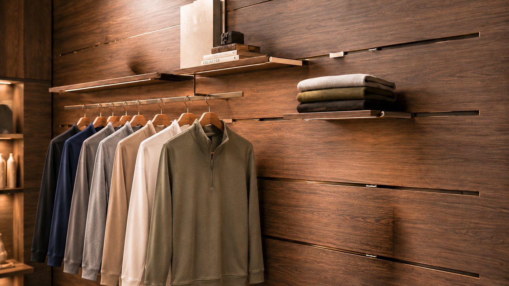 Visplay shelving
